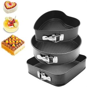 Moule à Gâteau Multi-formes, Ensemble De 3 Pièces