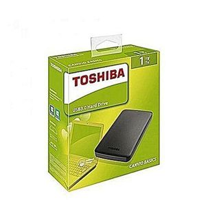 Toshiba Disque Dur Externe 1000Go/ 1To - Noir