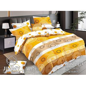 Gn 2/draps de lit 3 places+2/taies d'oreiller 