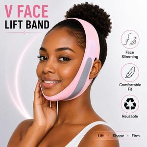 KIROTECH Nouveau masque/bande  pour le visage en V, masseur facial, ceinture correctrice anti-rides pour le double menton/ceinture sculptante