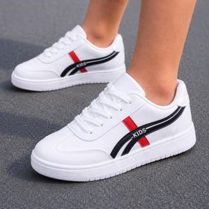 Chaussure basket de sport pour enfant - blanc