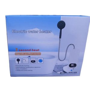 chauffe-eau électrique instantané avec affichage de temperature