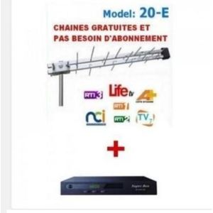KIT TNT ( DÉCODEUR ET ANTENNE TNT )