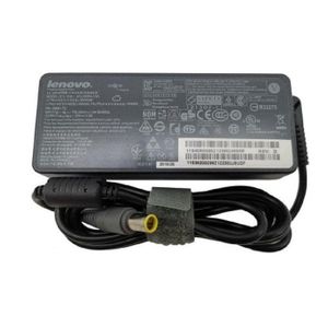 Lenovo CHARGEUR PC PORTABLE 20V Connecteur 7.9mm X 5.5mm BOUT JAUNE + CABLE D'ALIMENTATION HN