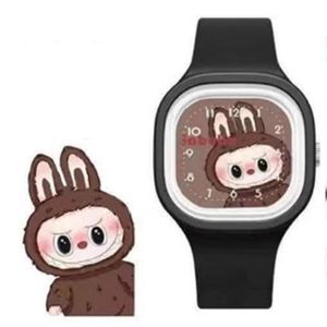 Montre pour Enfants - Montre Carrée Mignonne en Silicone Doux pour Filles et Garçons