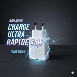  45W PD Adapter USB C - Chargeur Super Rapide 