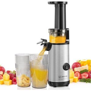 Juicer Machine Powerful facile à nettoyer, Compact, à haut rendement, tasse à jus de 600ml avec brosse incluse BJ