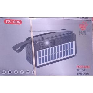 Enceinte Bluetooth Solaire Portable 