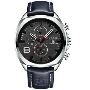 Curren Montre Homme Quartz Sport Montre Marque Mode Casual Homme