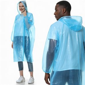 Poncho de Pluie d'Urgence - Imperméable de Dépannage Compact et ultra Léger - Taille Universelle - Imperméable jettable (Format Poche)