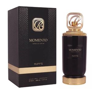 Riiffs Momento Parfum Pour Homme & Femme extrait de parfum longue durée . Parfum élégant audacieux d’agrumes et épicé pour unisexe, 100ml