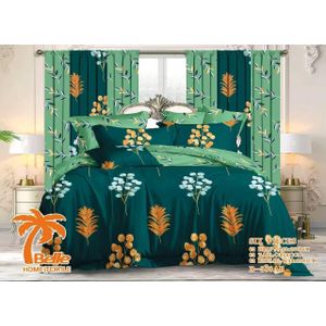 Belle Draps de Lit 3 places, 2 Draps ,2 taies, 2 Rideaux