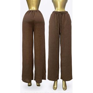 Pantalon fluide à coupe large femme