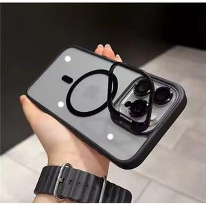 Coque Transparente Magsafe Compatible  Iphone 12 Pro -Noir