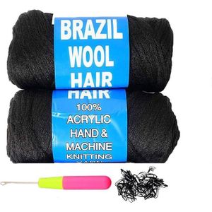 Lot De 12 Boules Laine A Cheveux