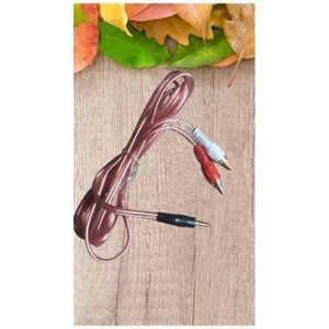  Câble Audio RCA Avec Jack 3.5 à 2 RCA, 3.5mm Vers 2RCA Mâle