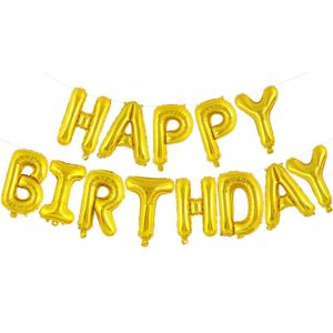 Large Happy Birthday Balloons Foil Letter Balloons