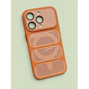 Coque iphone 16 pro Max orange P15
