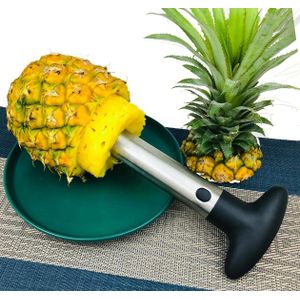Éplucheur et coupe ananas en acier inoxydable 