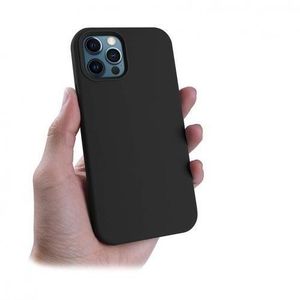 Coque En Silicone IPhone 12 Pro + 1 Antichoc - Noir