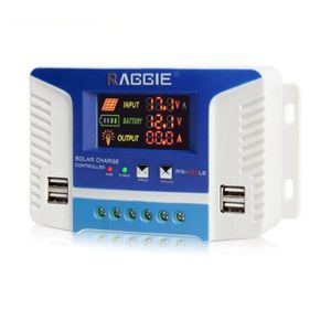 Convertisseur De Courant Contrôleur De Charge Solaire PWM 20A 12/24V