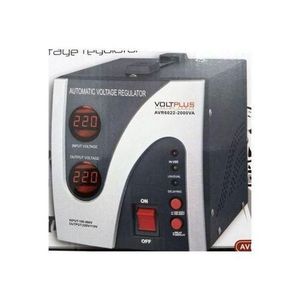 Voltplus  Stabilisateur Régulateur De Tension Avec Port USB PUISSANT 2000 VA