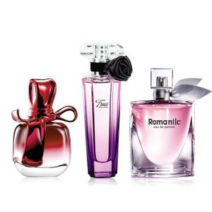 3Pcs/Set Femme Parfums Dames Classiques Parfums Parfums Cadeau