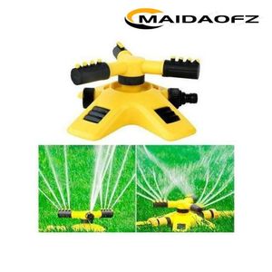 MAIDAOFZ Arroseur De Pelouse Réglable Durable Premium 3 Grass Greenhouse-jaune/noir