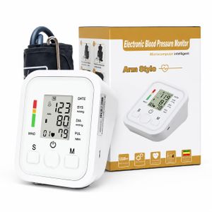 KIROTECH Moniteur de pression artérielle et de fréquence cardiaque numérique à commande vocale, de type bras
