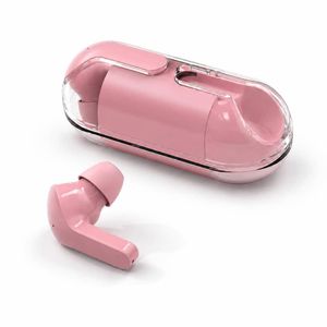 Écouteurs Bluetooth Sans Fil A06 TWS – Bluetooth 5.3 avec Boîtier de Charge et Affichage Numérique – Rose