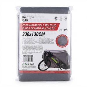 Housse de Protection Imperméable pour Moto & Vélo (230x130cm) - Bâche Polyvalente Anti-UV & Intempéries