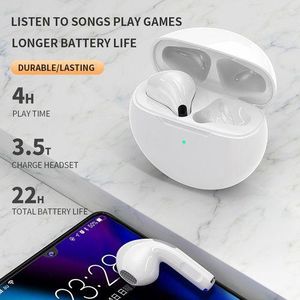 TWS Oreillette Air Pod Pro 6 Bluetooth 5.0 Casque écouteurs Sans Fil HIFI Stéréo