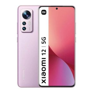 Xiaomi 12 5G* 6.28 Pouces* ( 256GB-12GB RAM) Purple-4500mAh-50mpx Triple - 1sim et esim
