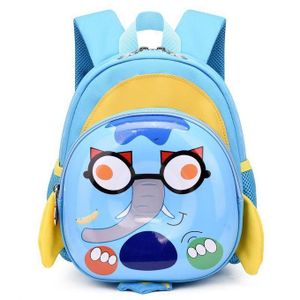 sac à dos rigide en forme de donut éléphant à lunettes