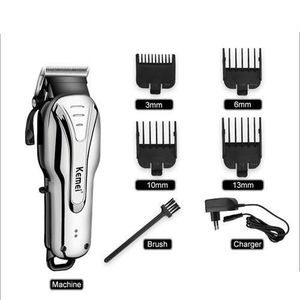 Kemei Tondeuse Electrique Rechargeable KM-1992 Cheveux Et Barbe - Gris