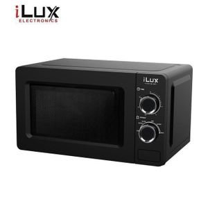 Ilux Micro-Onde - LXM-2090B - 20 Litres - 700W - Noir Garantie 24 Mois