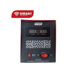 SMART TECHNOLOGY Stabilisateur Smart AVR-2000VA - Rouge - Garantie 7 Mois