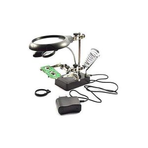 Loupe Trois Mains Avec Eclairage BN