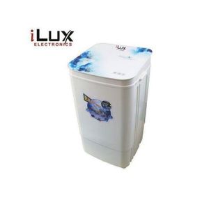 Ilux Machine à Laver Semi-Auto - 8Kg - 6 Mois De Garantie