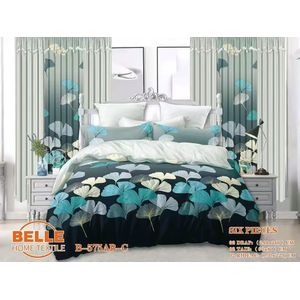 Belle Draps de Lit 3 places, 2 Draps ,2 taies, 2 Rideaux