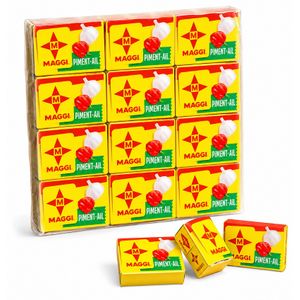 Maggi Bouillon Assaisonnement Piment & Ail - Pack De 60 X 10G