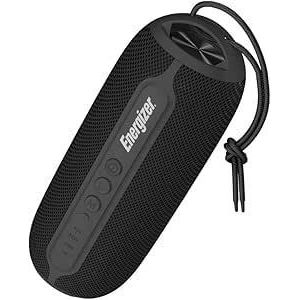 Energizer Enceinte Bluetooth Portable BTS-162 16W – Son Hi-Fi Puissant, LED et Étanchéité IPX6 – Noir