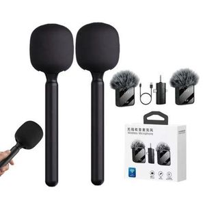 HYPERSONIC Kits Micro Cravate Double F11 -2 Sans Fil, Réduction De Bruits - Original Avec 2 Tiges NOIR