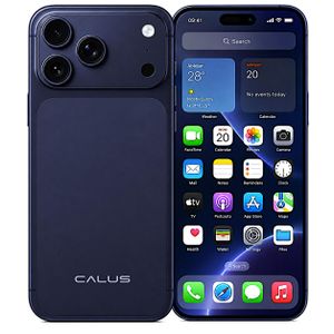 CALUS I 17 PRO MAX - 6,85" - 256GO ROM - 8GO RAM - 2SIM - 20MP/13MP emprunte digital - bleu foncé