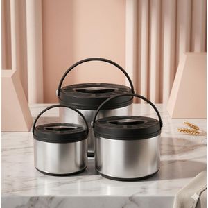 Ensemble de trois plats isothermes (Hot Pots)