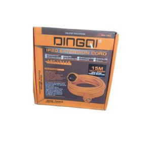 DINGQI Rallonge électrique Câble puissante de 3500W D'extension 15 M 