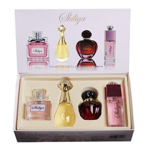 Set cadeau parfum Shimmer pour femmes et hommes - 4x25 ml, parfum longue durée