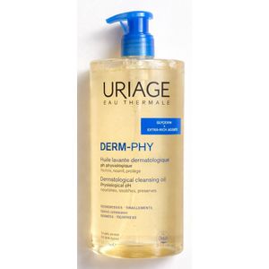 Gel Douche : Huile Lavante Hydratant Corps URIAGE EAU THERMALE DERM-PHY 1L Importé De France 