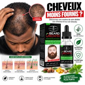 	Huile Anti-Calvitie – Traitement Naturel pour la Repousse des Cheveux 