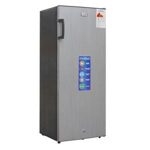Nasco Congelateur Vertical - NASD1-26-LM  - 6 Tiroirs - Gris - 165Lt Net - Cle - R600A - 220-240V - Eco. Energie